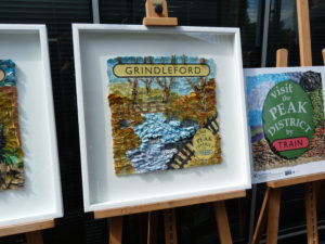 Visit the Peak District by Train Art